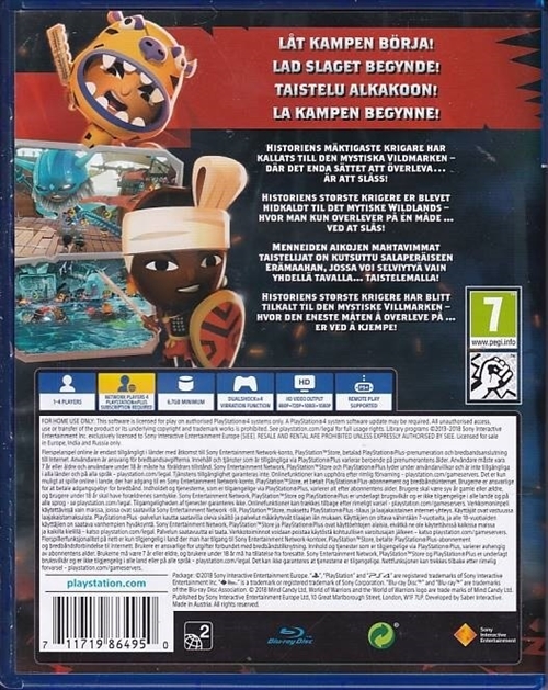 World of Warriors - PS4 (A Grade) (Genbrug)